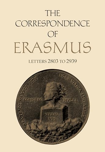 Stock image for CORRESPONDENCE OF ERASMUS : LETTERS 2803 TO 2939, VOLUME 20 for sale by Basi6 International