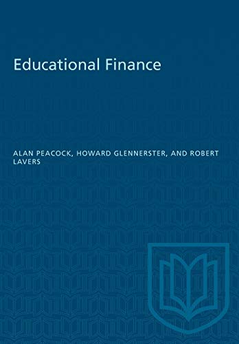 9781487572679: Educational Finance: Its Sources and Uses in the United Kingdom (Heritage)