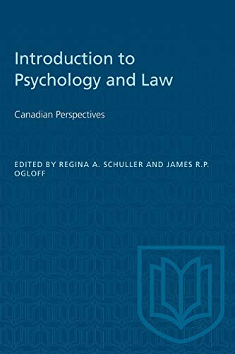 9781487572761: Introduction to Psychology and Law: Canadian Perspectives