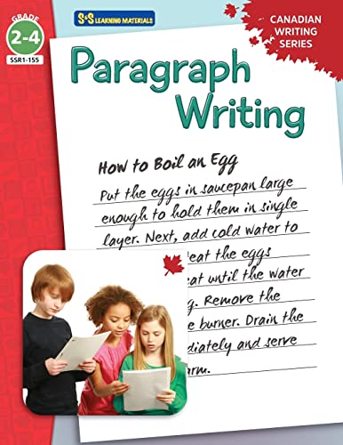 Stock image for Paragraph Writing: Canadian Writing Series Grades 2-4 for sale by GreatBookPrices