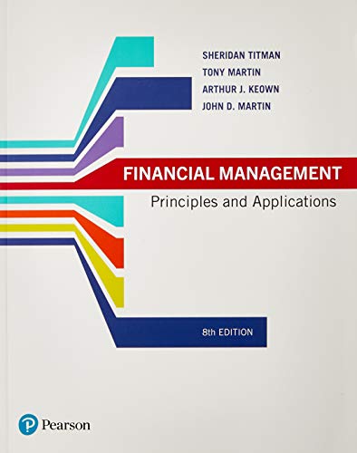 Imagen de archivo de Financial Management: Principles and Applications a la venta por dsmbooks