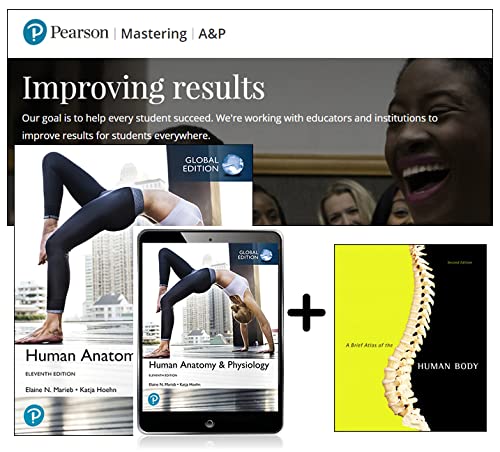 Stock image for Human Anatomy & Physiology, Global Edition + A Brief Atlas of the Human Body + Mastering A&P with Pearson eText for sale by Grand Eagle Retail