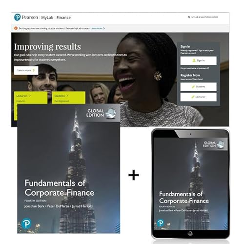 Imagen de archivo de Fundamentals of Corporate Finance, Global Edition + MyLab Finance with Pearson eText a la venta por AussieBookSeller