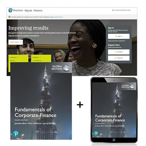 Stock image for Fundamentals of Corporate Finance, Global Edition + MyLab Finance with Pearson eText for sale by AussieBookSeller
