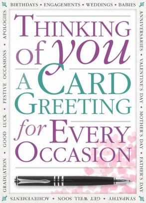 9781488905575: Thinking of You, a Card Greeting for Every Occasio