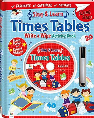 Beispielbild fr Flying Start Sing & Learn Times Tables zum Verkauf von WorldofBooks