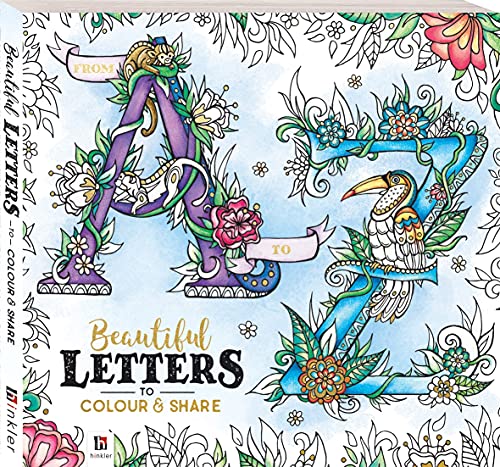 Beispielbild fr A-Z Beautiful Letter to Colour and Share zum Verkauf von WorldofBooks