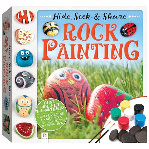 Beispielbild fr Hide and Seek Rock Painting Kit (tuck box) zum Verkauf von Monster Bookshop
