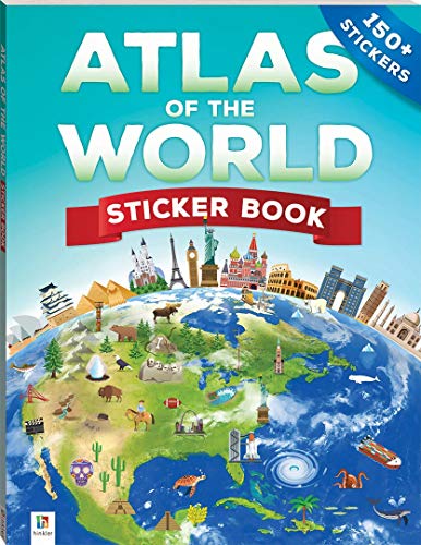 Stock image for Atlas of the World Sticker Book for sale by WorldofBooks