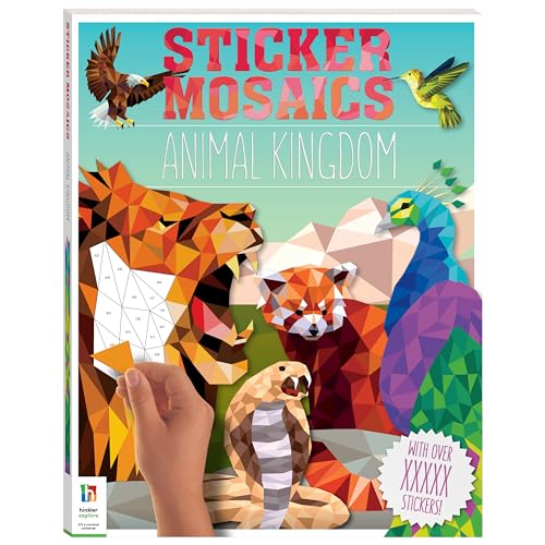 Stock image for Sticker Mosaics: Animal Kingdom for sale by Once Upon A Time Books