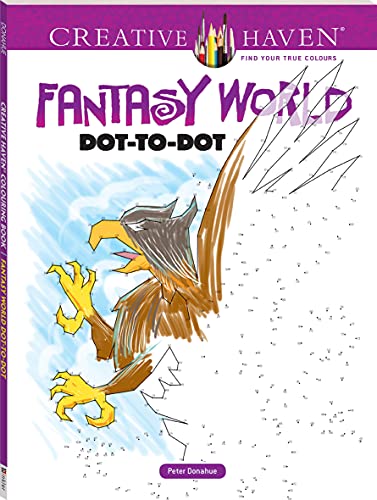 Beispielbild fr Creative Haven Fantasy World Dot-to-Dot zum Verkauf von WorldofBooks