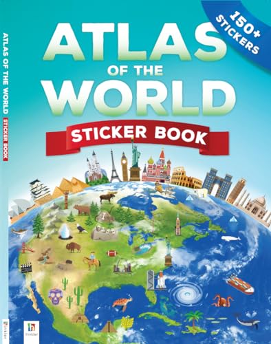 Beispielbild fr Atlas of the World Sticker Book zum Verkauf von SecondSale