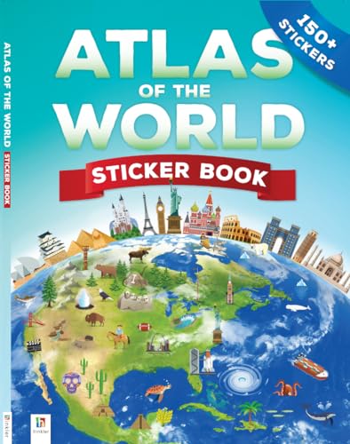 9781488936326: Atlas of the World Sticker Book
