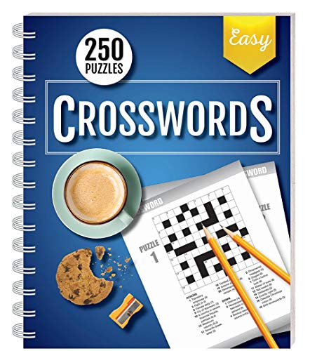 Stock image for 250 Puzzles: Crossword Easy (wire-bound) (250 Puzzles) for sale by Better World Books