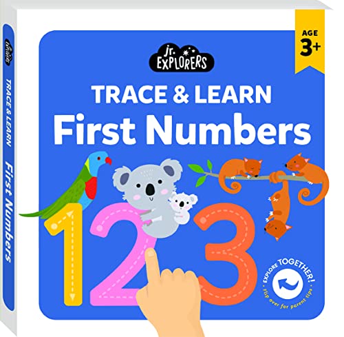 Beispielbild fr Junior Explorers:Trace & Learn First Numbers zum Verkauf von Books Puddle