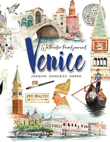 Stock image for Venice watercolor travel journal for sale by Bahamut Media