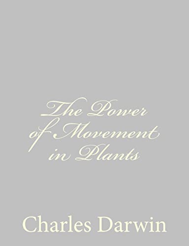 Stock image for The Power Of Movement In Plants for sale by THE SAINT BOOKSTORE