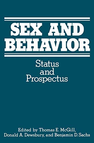 Stock image for Sex and Behavior : Status and Prospectus for sale by Chiron Media