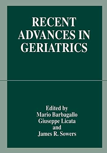 9781489914859: Recent Advances in Geriatrics
