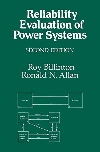 9781489918628: Reliability Evaluation of Power Systems