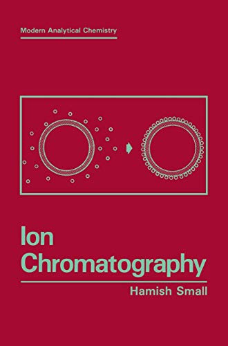 Stock image for Ion Chromatography for sale by Ria Christie Collections