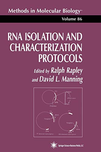 9781489942500: RNA Isolation and Characterization Protocols: 86 (Methods in Molecular Biology, 86)