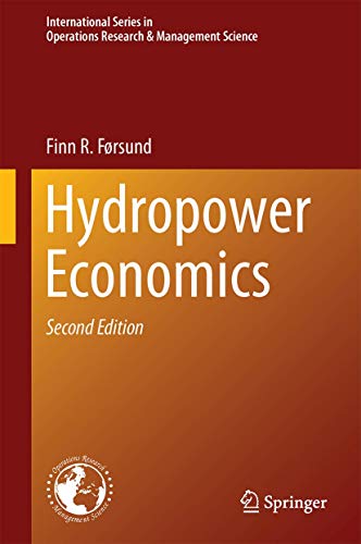 Stock image for Hydropower Economics (International Series in Operations Research & Management Science, 217) for sale by Lucky's Textbooks