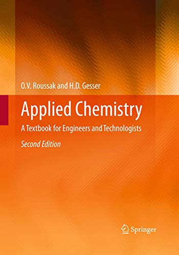 Stock image for Applied Chemistry: A Textbook for Engineers and Technologists for sale by Revaluation Books