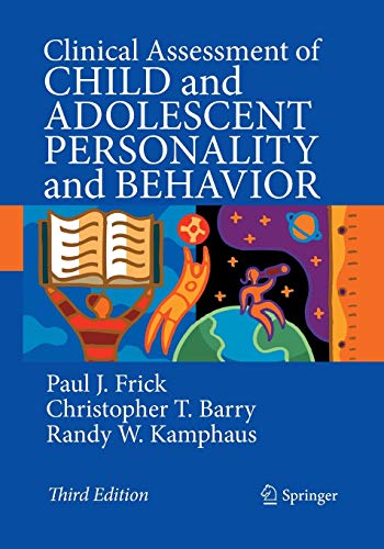 Stock image for Clinical Assessment of Child and Adolescent Personality and Behavior for sale by ThriftBooks-Dallas