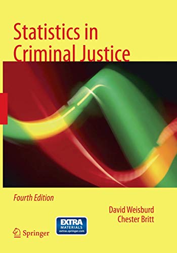 9781489977625: Statistics in Criminal Justice