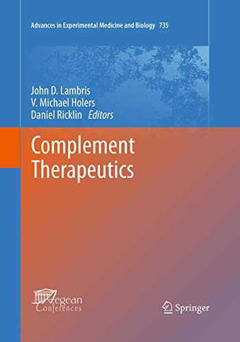 Stock image for Complement Therapeutics (Advances in Experimental Medicine and Biology, 735) for sale by Lucky's Textbooks