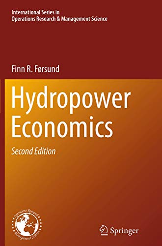 Stock image for Hydropower Economics (International Series in Operations Research & Management Science, 217) for sale by GF Books, Inc.