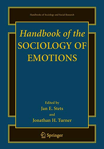 9781489979360: Handbook of the Sociology of Emotions (Handbooks of Sociology and Social Research)