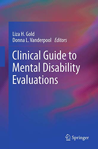 Stock image for Clinical Guide to Mental Disability Evaluations for sale by THE SAINT BOOKSTORE