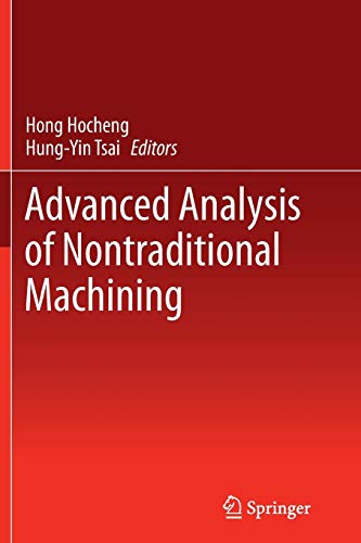 9781489995438: Advanced Analysis of Nontraditional Machining