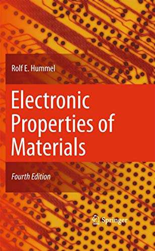 9781489998415: Electronic Properties of Materials