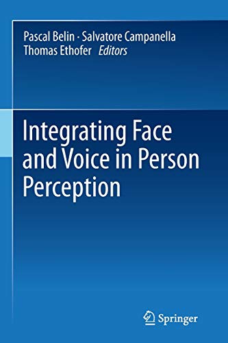 Stock image for Integrating Face and Voice in Person Perception for sale by Lucky's Textbooks