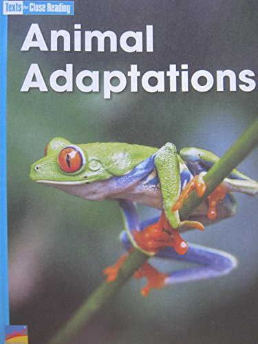 9781490091914: Texts for Close Reading Grade 3 Unit 3 Animal Adaptations
