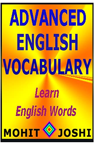 9781490332192: Advanced English Vocabulary