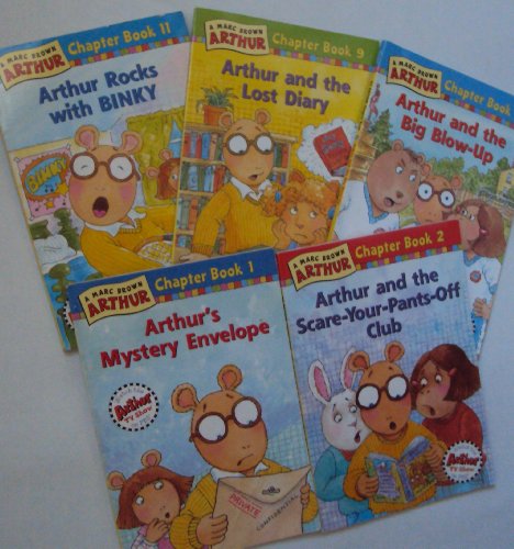 9781490418018: Arthur Chapter Books: Arthur's Mystery Envelope; Arthur and the Scare Your Pants Off Club; Arthur and the Lost Diary; Arthur and the Big Blow Up; Arthur Rocks with Binky (Book sets for Kids : Arthur Series by Marc Brown)