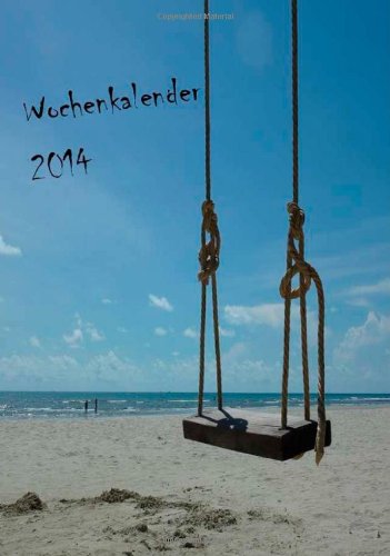 9781490427782: Wochenkalender Strand DIN A5