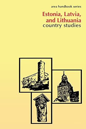 Beispielbild fr Estonia, Latvia, and Lithuania: Country Studies zum Verkauf von Zoom Books Company