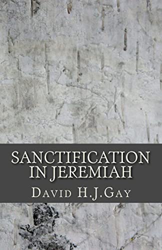 Imagen de archivo de Sanctification in Jeremiah (Brachus Sanctification Series) a la venta por Save With Sam