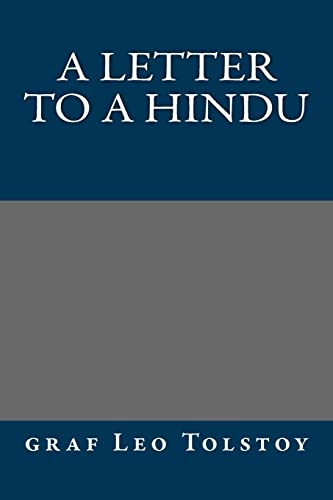 9781490527673: A Letter to a Hindu