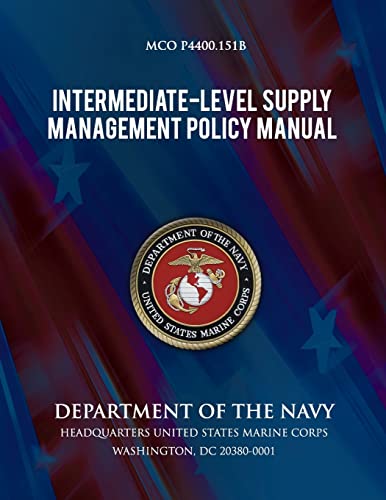 Intermediate Level Supply Management Policy Manual (9781490541204) by Navy, Department Of The