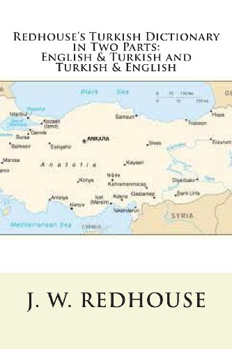 Stock image for Redhouse's Turkish Dictionary in Two Parts: English & Turkish and Turkish & English for sale by Revaluation Books