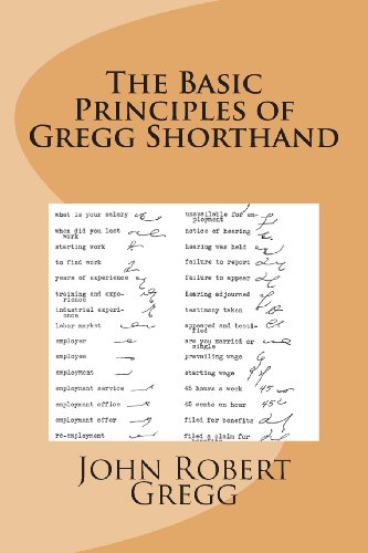 Beispielbild fr The Basic Principles of Gregg Shorthand zum Verkauf von ThriftBooks-Dallas