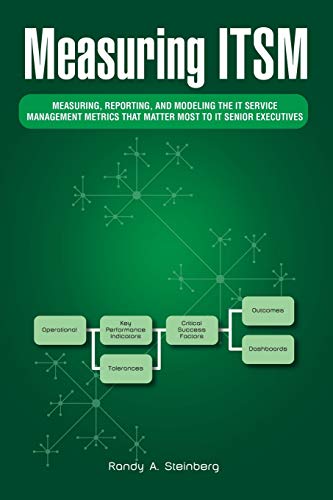 Beispielbild fr Measuring ITSM: Measuring, Reporting, and Modeling the IT Service Management Metrics that Matter Most to IT Senior Executives zum Verkauf von WorldofBooks