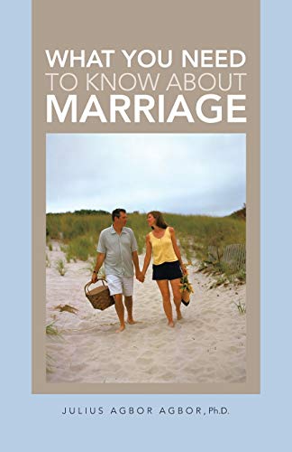 Beispielbild fr What You Need to Know about Marriage zum Verkauf von Chiron Media