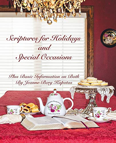 Stock image for Scriptures for Holidays and Special Occasions Plus Basic Information on Both for sale by PBShop.store US